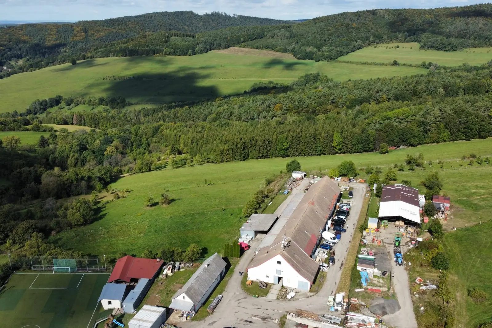 Prodej výrobního areálu v Řetechově u Luhačovic