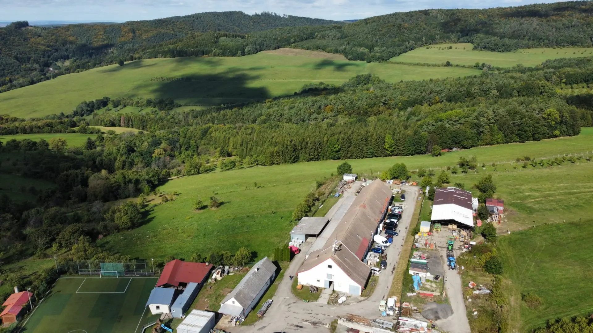 Prodej výrobního areálu v Řetechově u Luhačovic