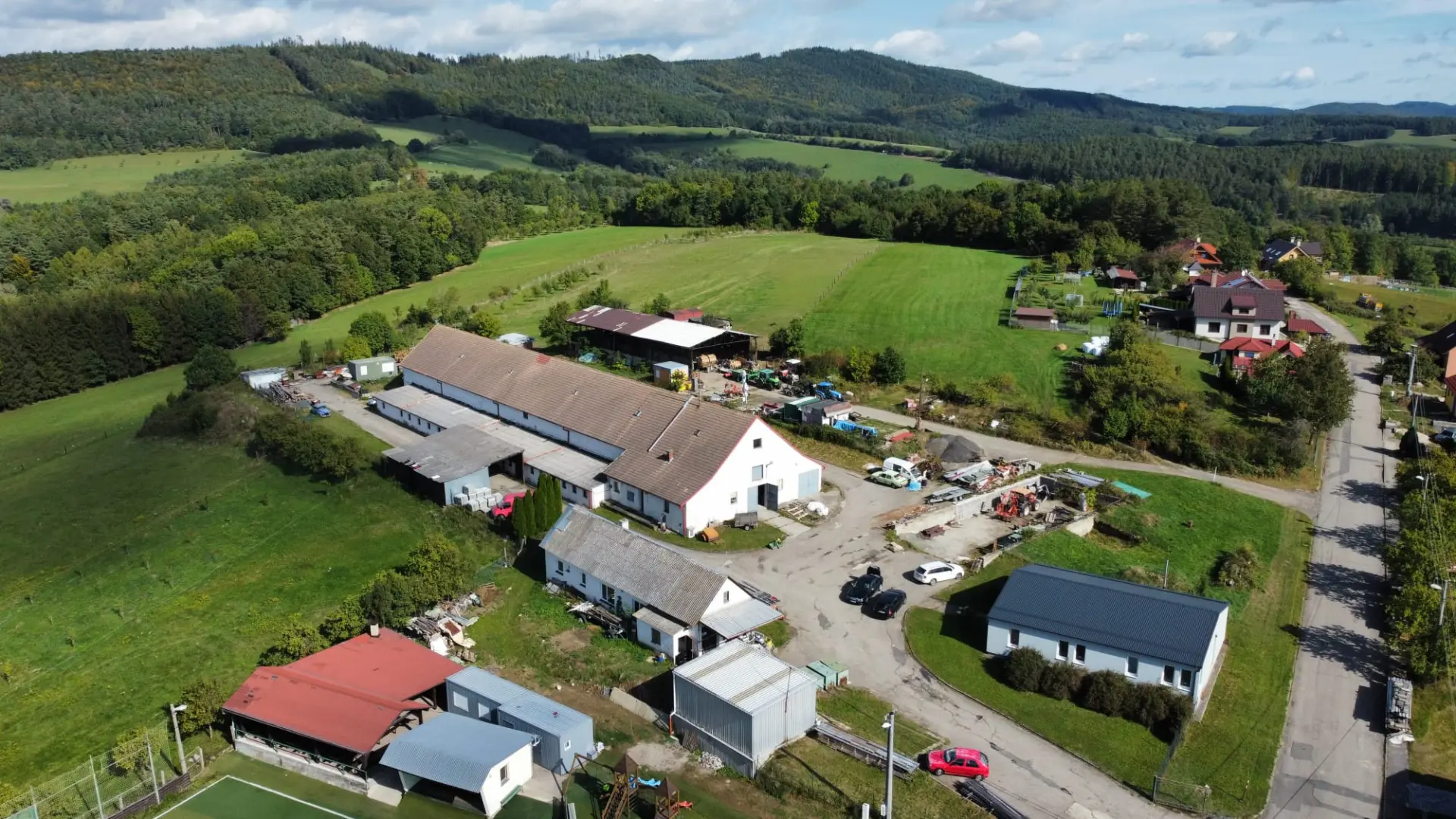 Prodej výrobního areálu v Řetechově u Luhačovic