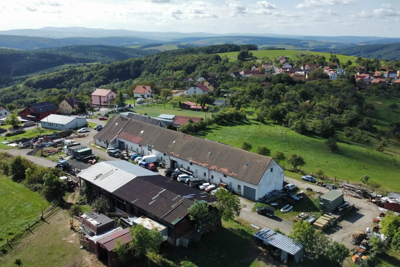 Prodej výrobního areálu v Řetechově u Luhačovic