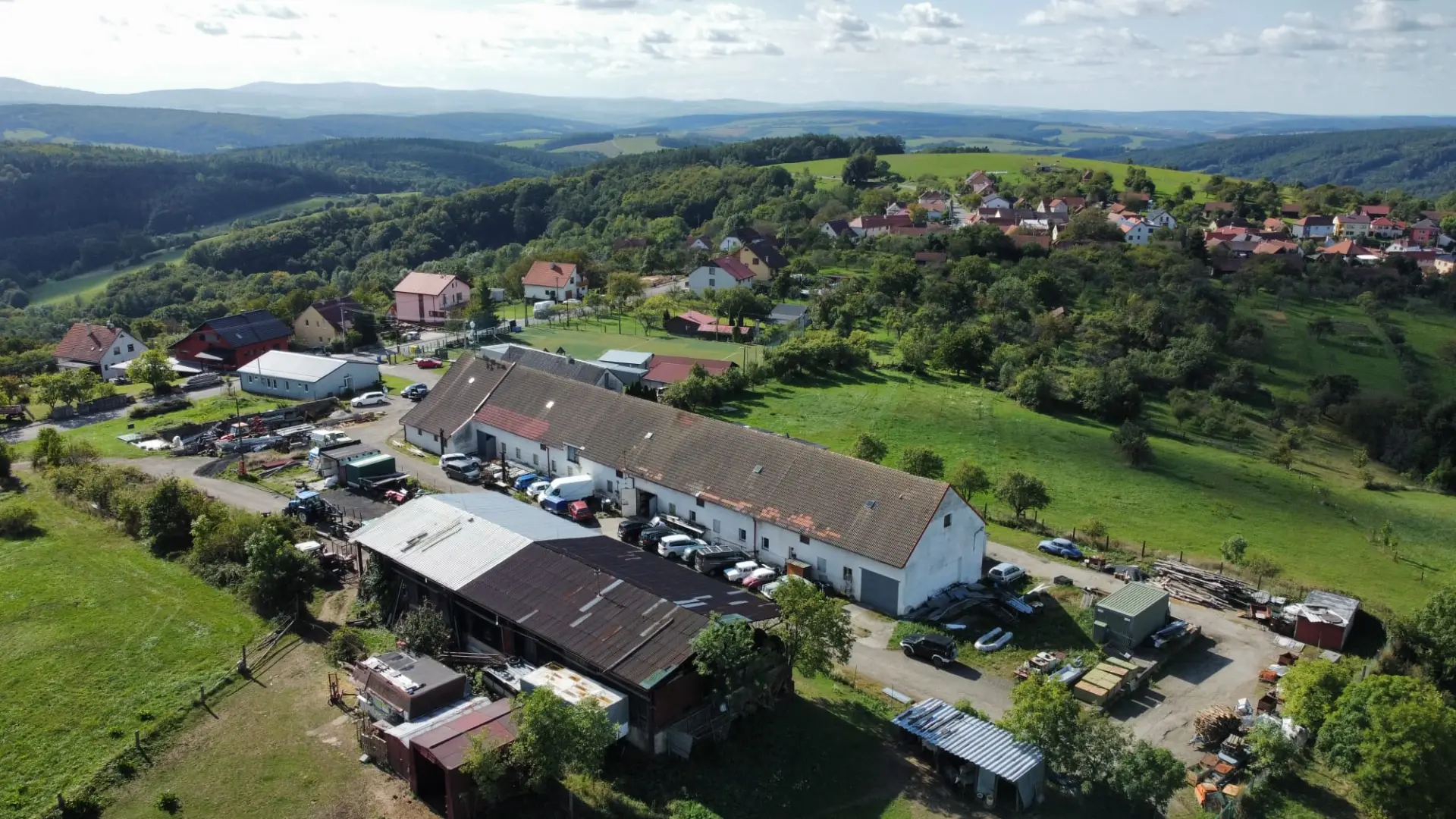 Prodej výrobního areálu v Řetechově u Luhačovic