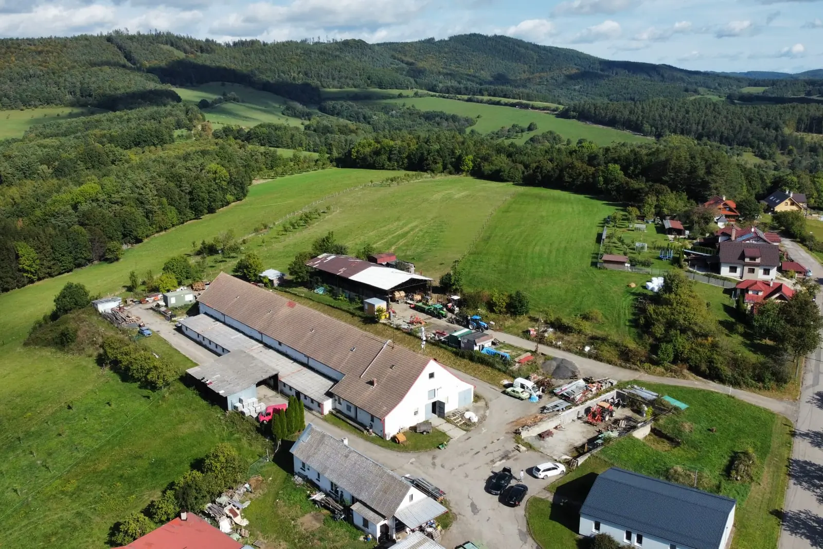 Prodej výrobního areálu v Řetechově u Luhačovic