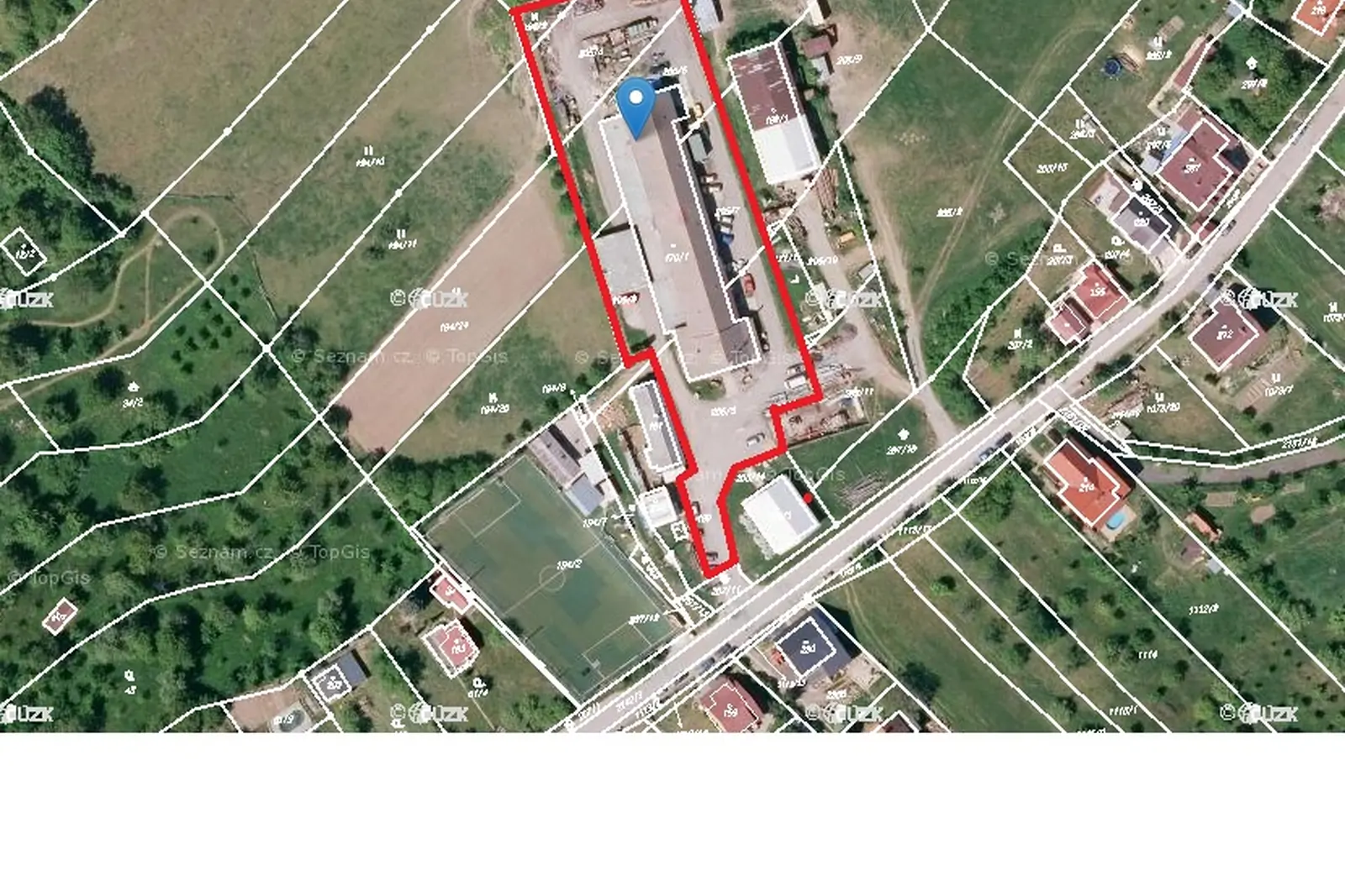 Prodej výrobního areálu v Řetechově u Luhačovic