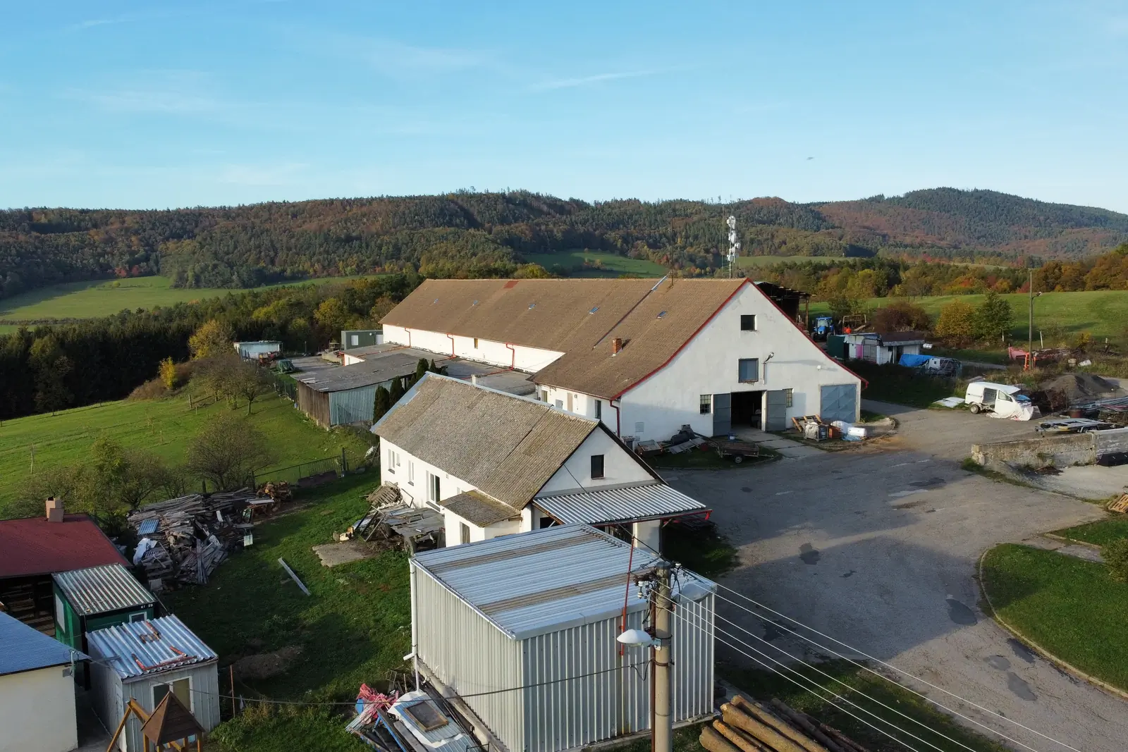 Prodej výrobního areálu v Řetechově u Luhačovic