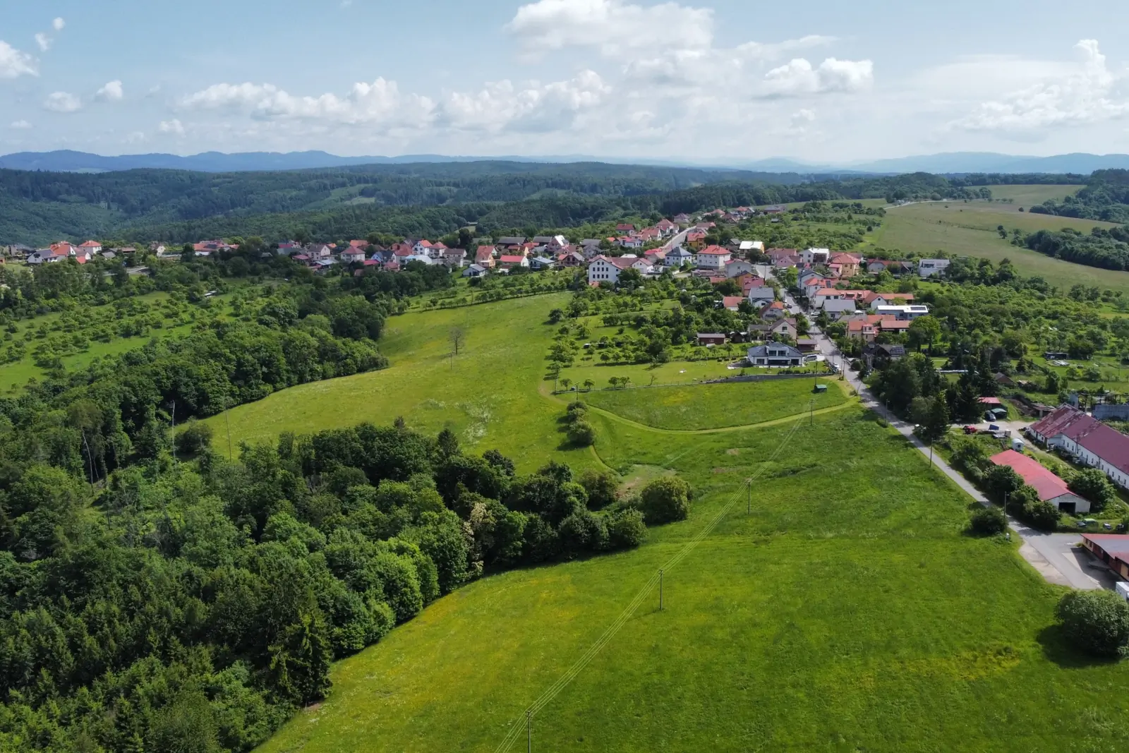 Prodej komerčního pozemku v Petrůvce u Slavičína