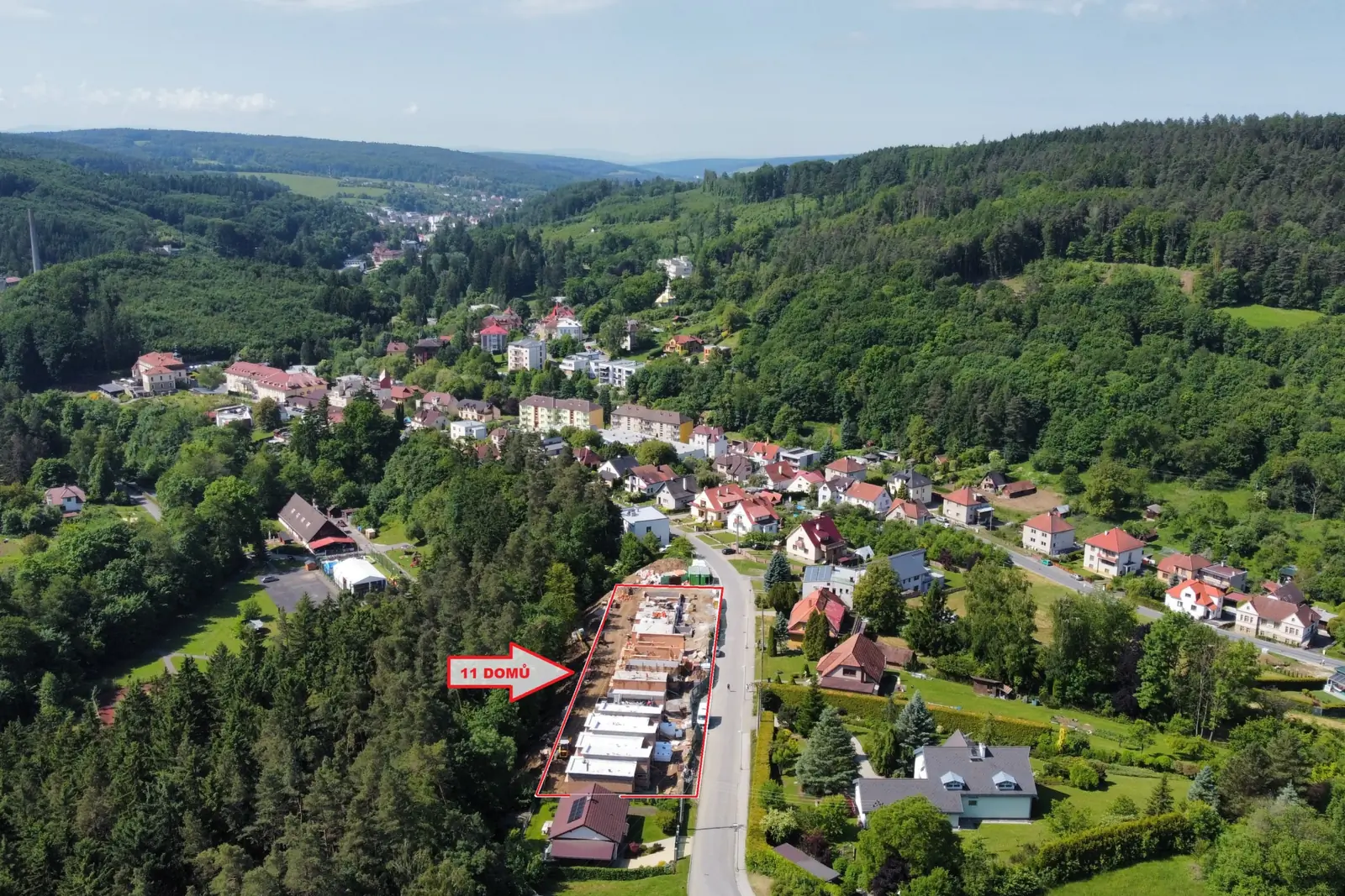 Prodej novostavby rodinného domu 4+kk v Pozlovicích