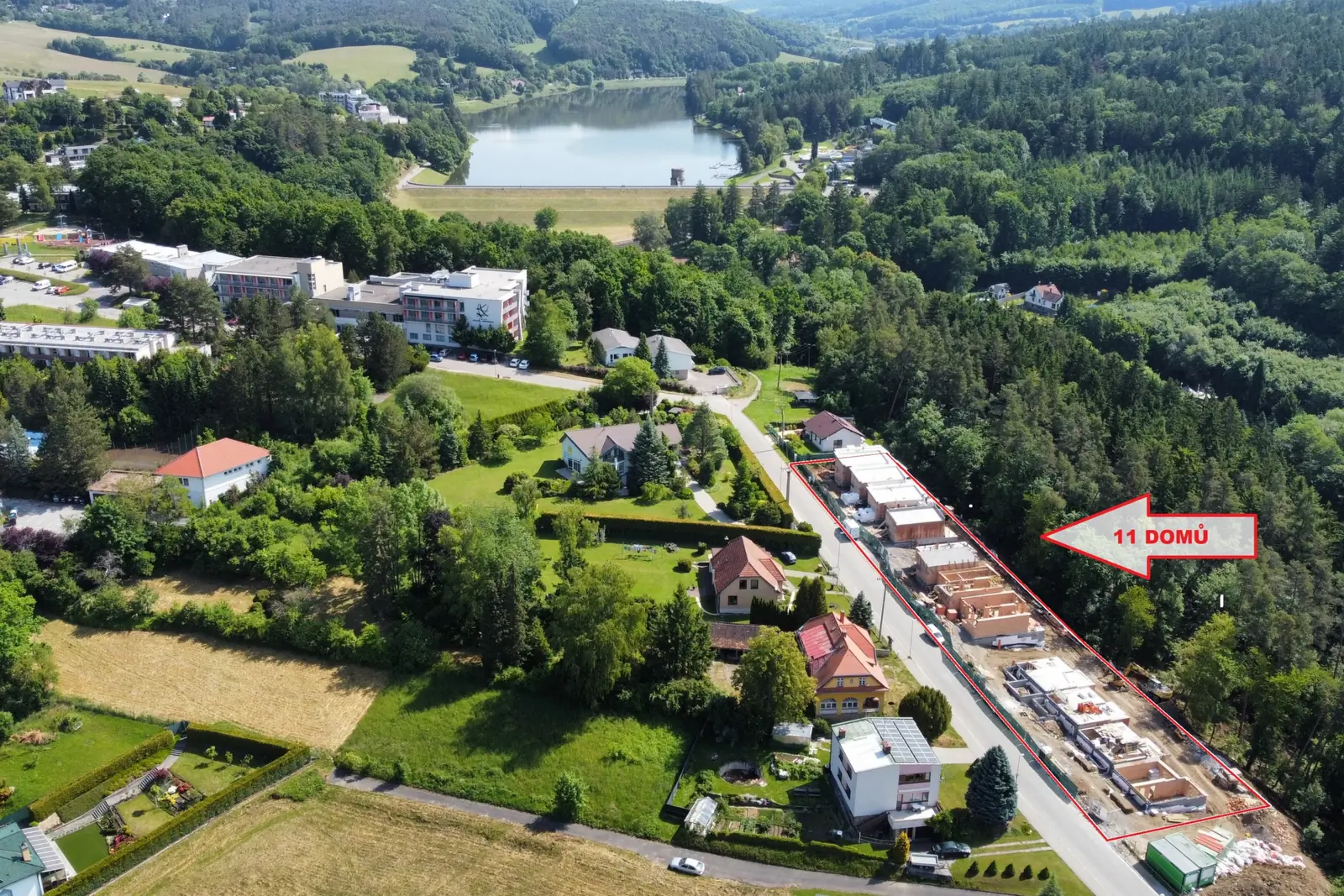 Prodej novostavby rodinného domu 4+kk v Pozlovicích