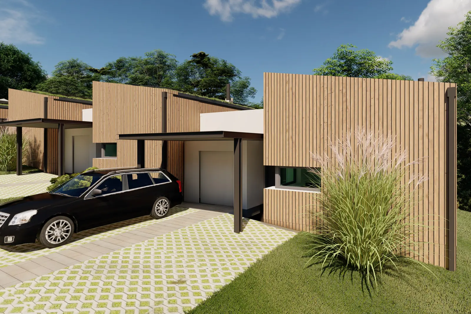 Prodej novostavby rodinného domu 4+kk v Pozlovicích