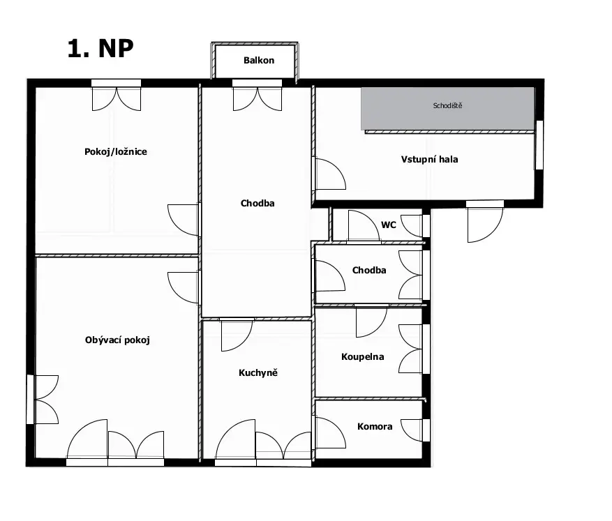 Prodej dvougeneračního rodinného domu 7+2 v Sehradicích