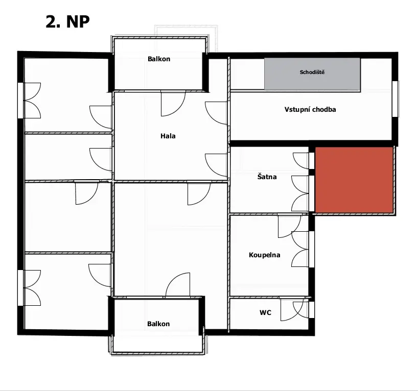 Prodej dvougeneračního rodinného domu 7+2 v Sehradicích