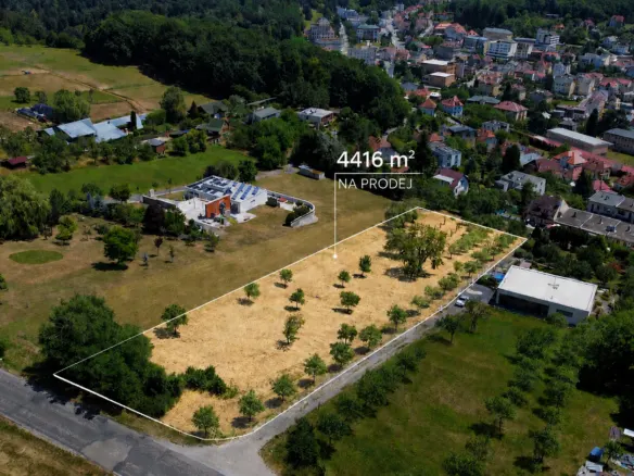 Prodej stavebního pozemku v Luhačovicích
